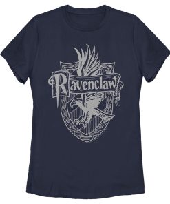 Women’s Harry Potter Ravenclaw Line Art Crest T-Shirt