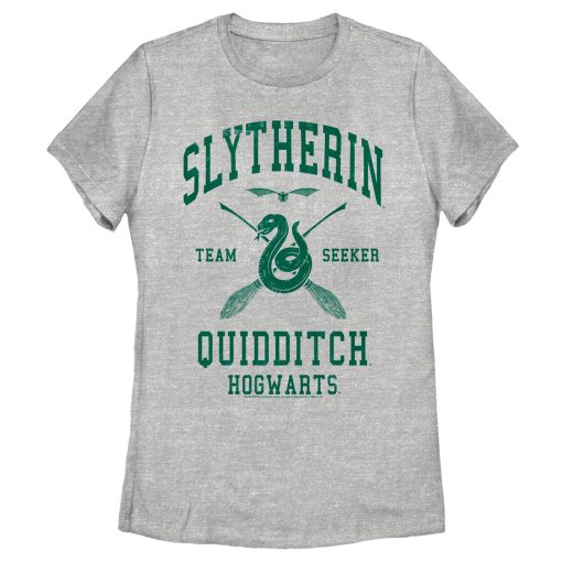 Women’s Harry Potter Slytherin Quidditch Team Seeker T-Shirt