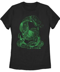 Women’s Harry Potter Slytherin S Logo T-Shirt