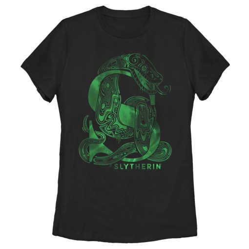 Women’s Harry Potter Slytherin S Logo T-Shirt