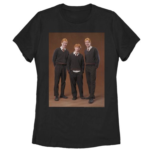 Women’s Harry Potter Weasley Brothers Portrait T-Shirt