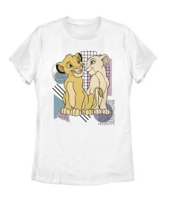 Women’s Lion King Bold Retro Cub Love T-Shirt