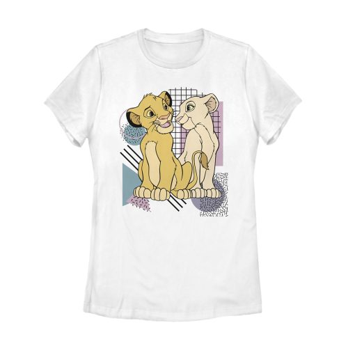 Women’s Lion King Bold Retro Cub Love T-Shirt