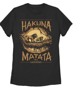 Women’s Lion King Hakuna Matata Jungle Trio T-Shirt