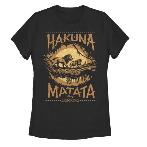 Women’s Lion King Hakuna Matata Jungle Trio T-Shirt