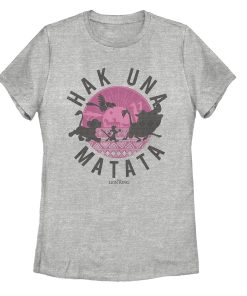 Women’s Lion King Hakuna Matata Ornate Circle T-Shirt