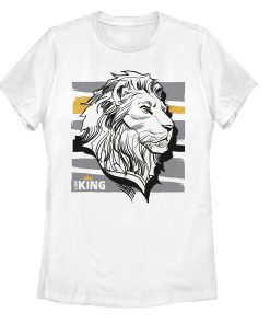 Women’s Lion King Mufasa Stripe Profile T-Shirt