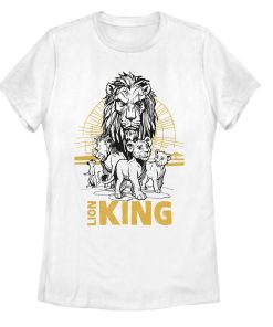 Women’s Lion King Savannah Sunset Crew T-Shirt