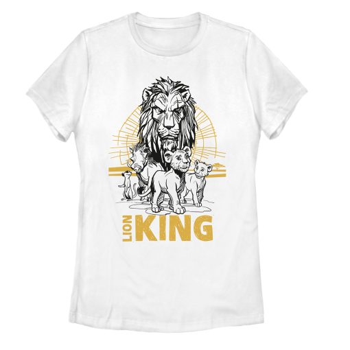 Women’s Lion King Savannah Sunset Crew T-Shirt