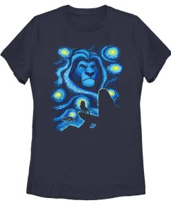 Women’s Lion King Starry Night Pride Rock T-Shirt