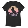 Women’s Lion King Sunset Pride Rock Pose T-Shirt