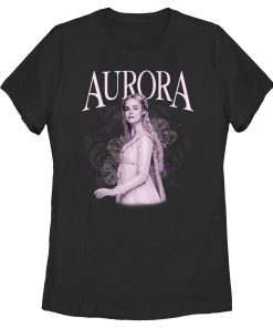 Women’s Maleficent Mistress of All Evil Briar Rose Portrait T-Shirt