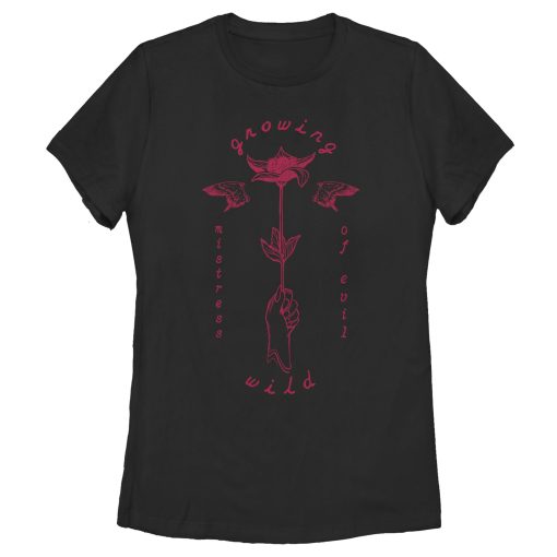 Women’s Maleficent Mistress of All Evil Growing Wild T-Shirt