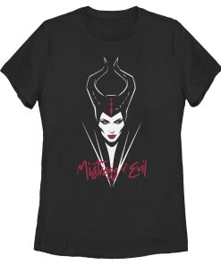 Women’s Maleficent Mistress of All Evil Portrait T-Shirt
