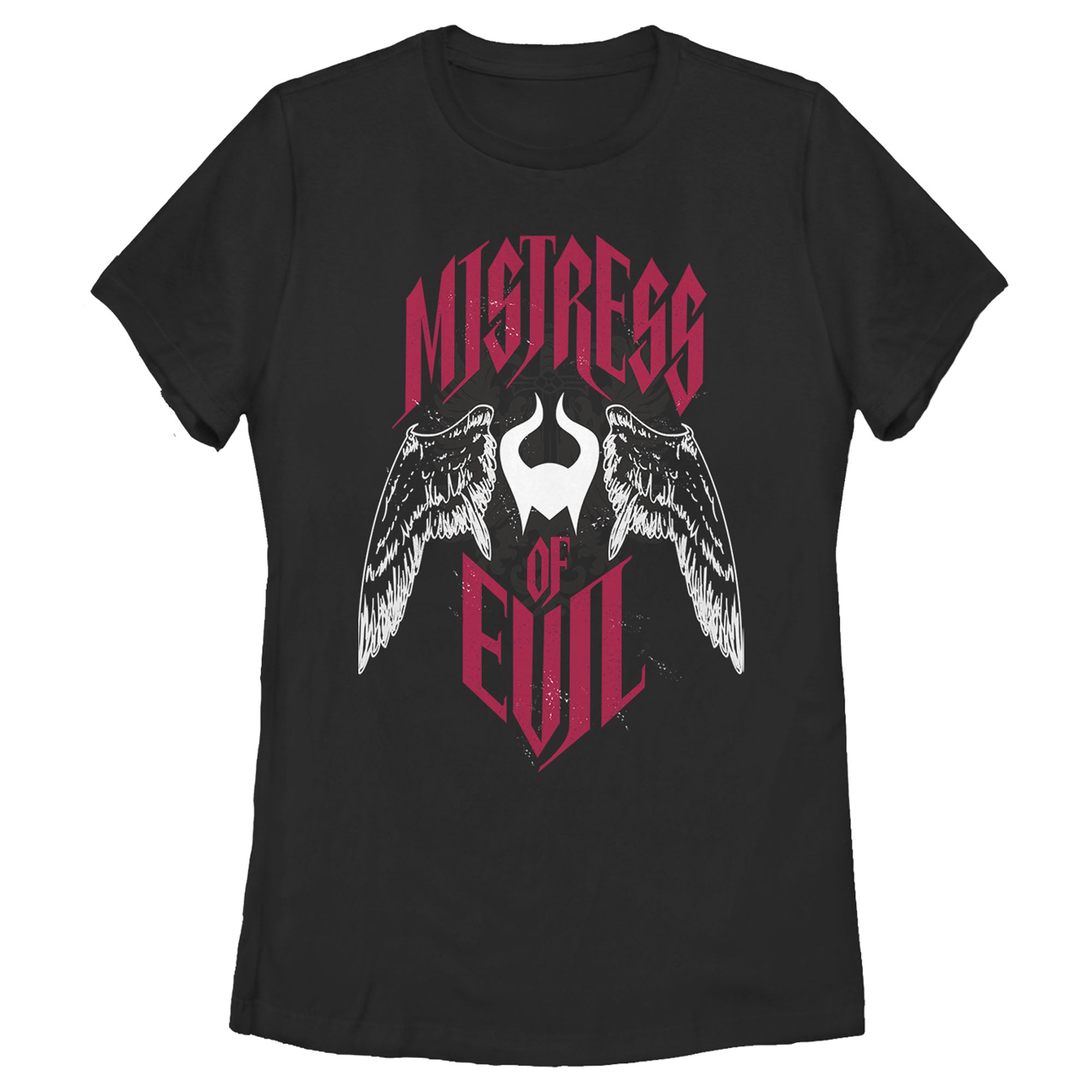 Women's Maleficent Mistress of All Evil Winged Evil T-Shirt Women's Maleficent Mistress of All Evil Winged Evil T-Shirt