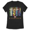Women’s Marvel Eternals Animated Vertical Boxes Poster T-Shirt