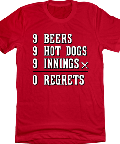 9-9-9 Challenge – Cincinnati Baseball Tee