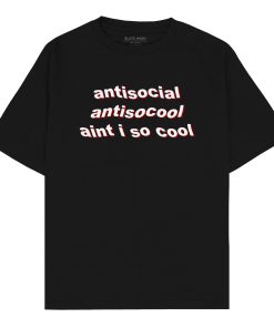 Antisocial Oversized T-shirt