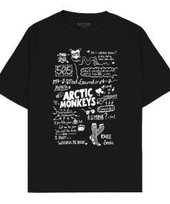 Arctic Monkeys doodle you Oversized T-shirt