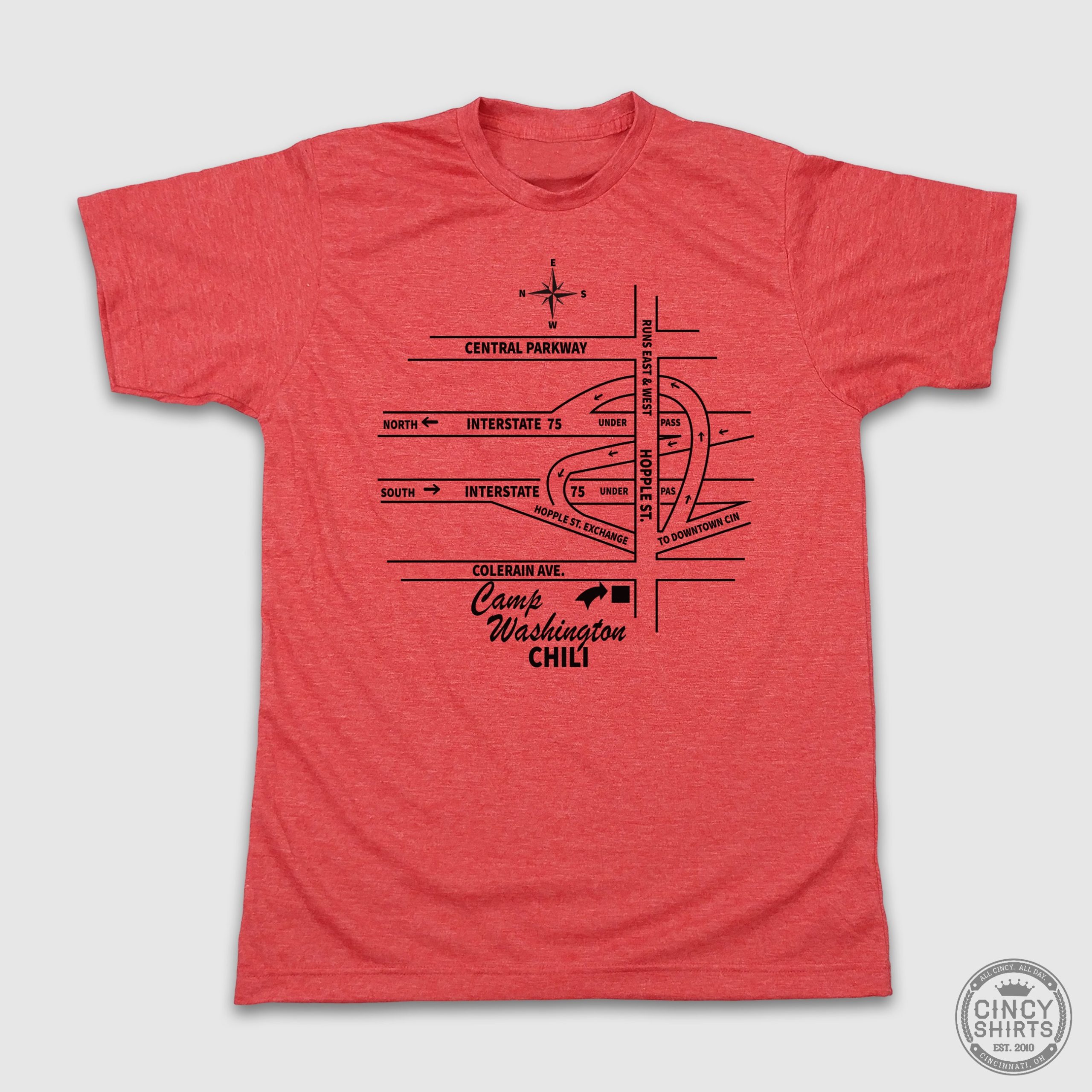 Camp Washington Chili Road Map Camp Washington Chili Road Map