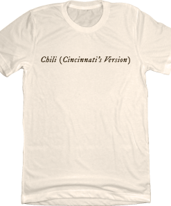 Chili Cincinnati’s Version
