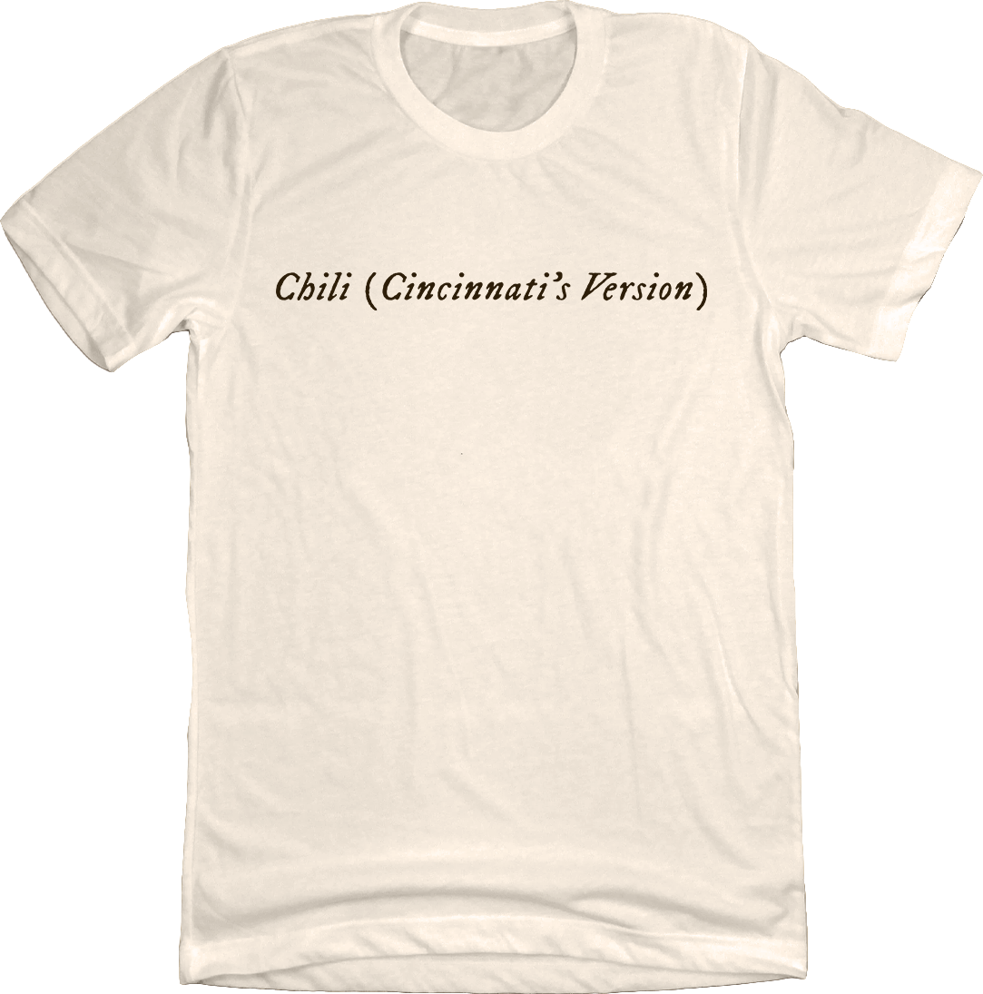 Chili Cincinnati's Version Chili Cincinnati's Version