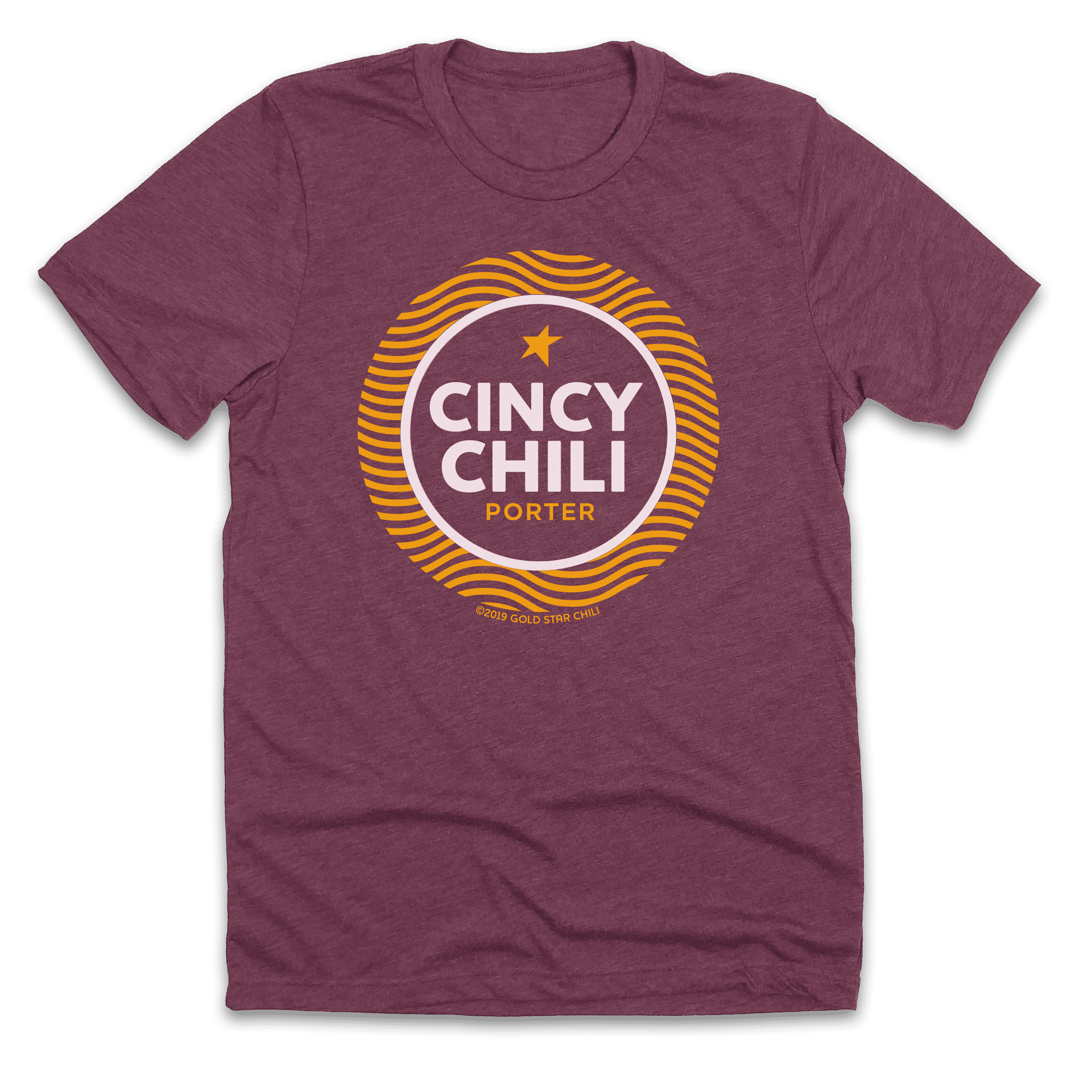 Cincy Chili Porter - Gold Star Chili Beer Tee Cincy Chili Porter - Gold Star Chili Beer Tee