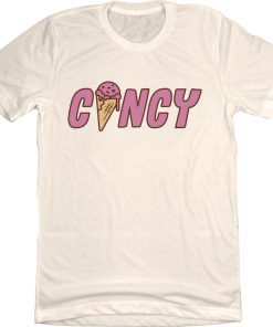 Cincy Ice Cream Cone Raspberry