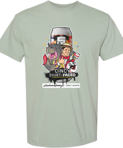 Cincy Shirt-Faced Beer Comfort Colors Tee