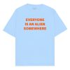 Everyone is an alien somewhere Oversized T-shirt
