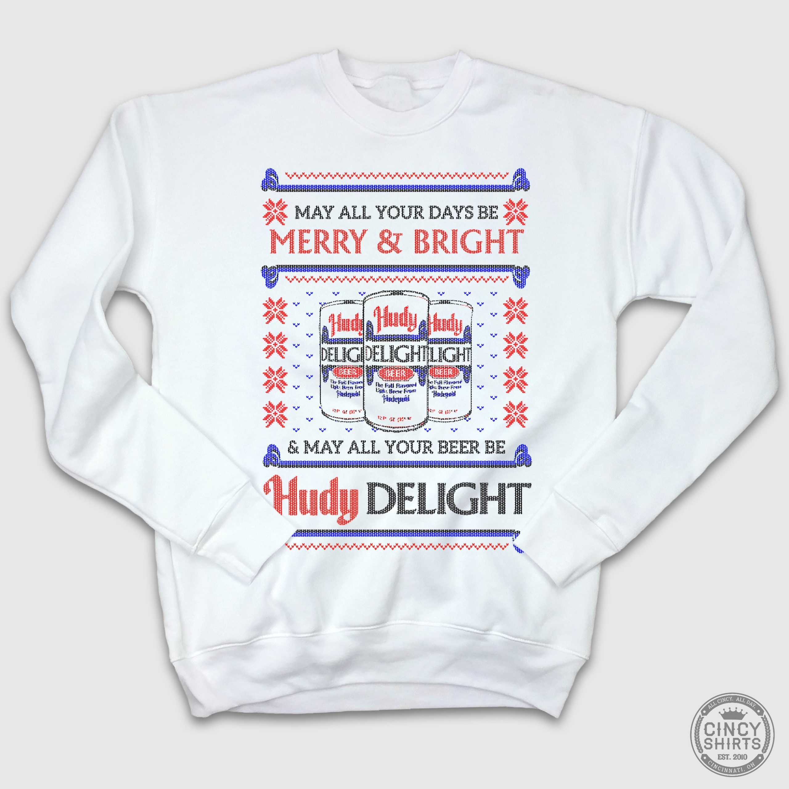 Hudy Delight Ugly Christmas Sweatshirt Hudy Delight Ugly Christmas Sweatshirt