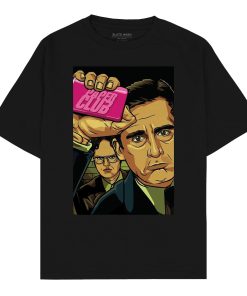 Paper Club parody Oversized T-shirt