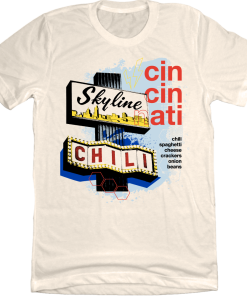 Skyline Retro Sign Cin Cin Nati