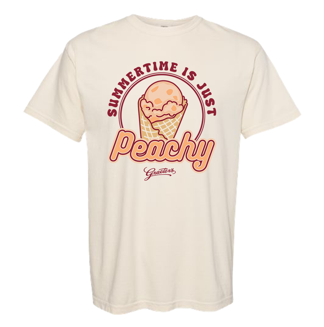Summertime Is Just Peachy - Graeter's Ice Cream Summertime Is Just Peachy - Graeter's Ice Cream