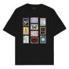 Taylor album stamps Oversized T-shirt