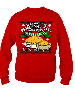 Wandering Eyes Chili Christmas Sweater