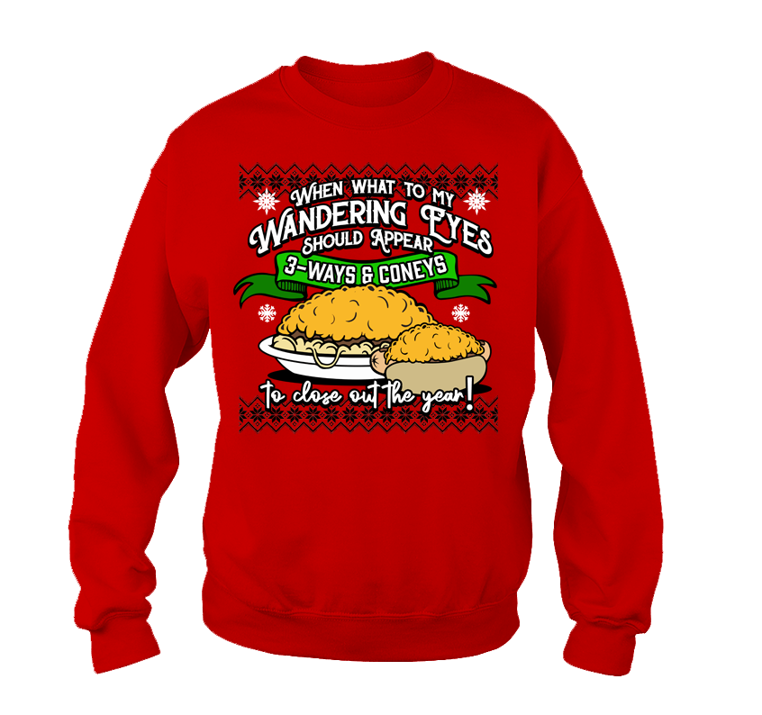 Wandering Eyes Chili Christmas Sweater Wandering Eyes Chili Christmas Sweater