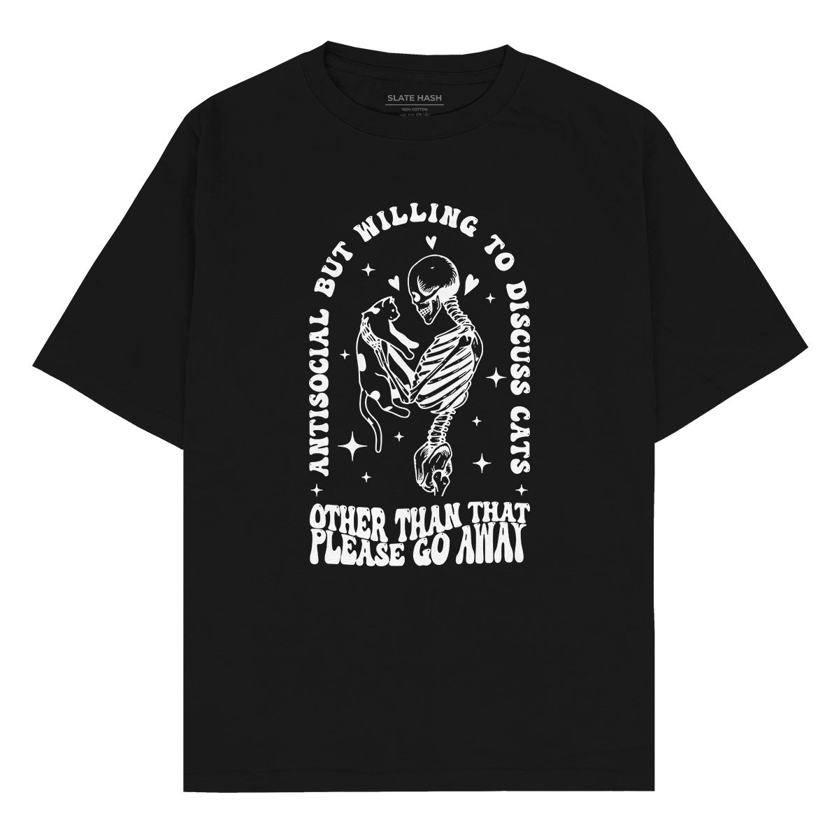 Willing to discuss cats Oversized T-shirt Willing to discuss cats Oversized T-shirt