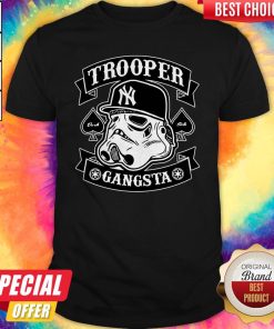 Beautiful Star War New York Trooper Gangsta Shirt