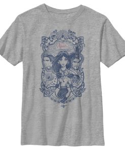 Boy’s Aladdin Character Frame T-Shirt