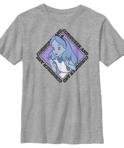 Boy’s Alice in Wonderland Alice Curiouser and Curiouser T-Shirt