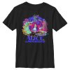 Boy’s Alice in Wonderland Alice In Colorful Scary Forest T-Shirt