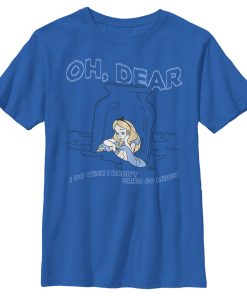 Boy’s Alice in Wonderland Alice Oh, Dear Cried So Much T-Shirt