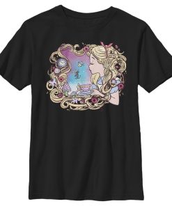 Boy’s Alice in Wonderland Artistic Alice Long Hair Tea Party T-Shirt