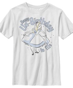 Boy’s Alice in Wonderland Happy Un-Birthday To Me T-Shirt