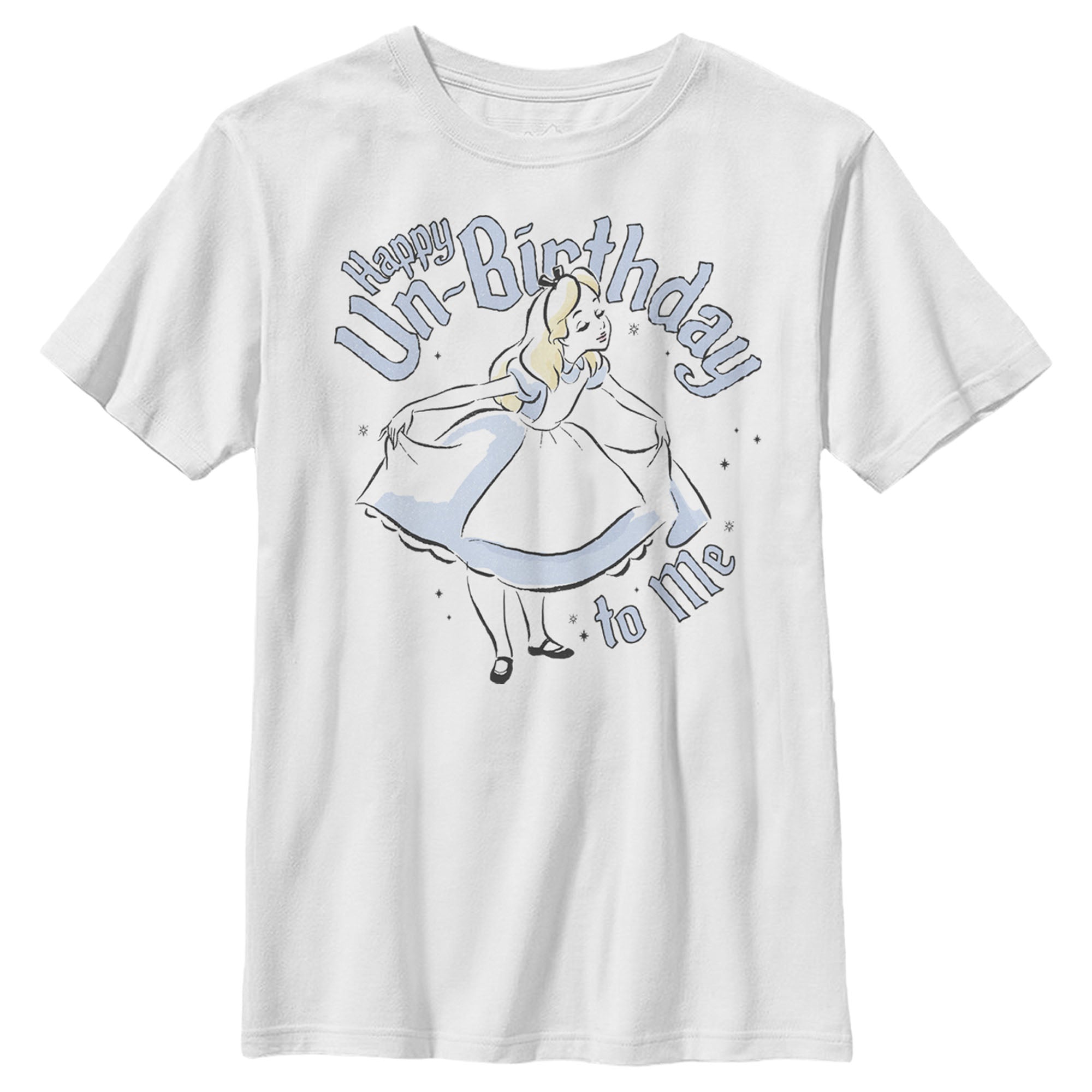 Boy's Alice in Wonderland Happy Un-Birthday To Me T-Shirt Boy's Alice in Wonderland Happy Un-Birthday To Me T-Shirt