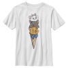 Boy’s Aristocats Triple Scoop Kittens T-Shirt