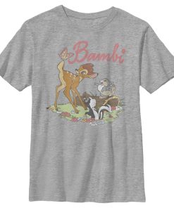 Boy’s Bambi Flower, Thumper and a Butterfly T-Shirt