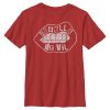 Boy’s Cruella Distressed Lips Logo T-Shirt