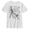 Boy’s Cruella Fashion Drawings T-Shirt